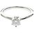 Tiffany & Co. Tiffany Setting Solitär aus Platin mit Diamant 0.33 CT Silber - Ansicht 5