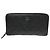 Organizador com fecho Chanel Quilted Caviar Large Preto