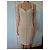 Herve Leger beige Bandage-Kleid - Ansicht 3