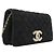 Borsa a tracolla Chanel Matelassé con catena Nero - vista 2