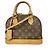 Borsa Louis Vuitton Alma BB Monogram Marrone