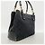 Borsa Tote Gucci GG Canvas Bamboo Nero - vista 2