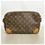 Borsa a tracolla Louis Vuitton Monogram Trocadero 27 Marrone - vista 11