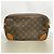 Borsa a pochette Louis Vuitton Monogram Compiegne 28 Marrone - vista 10