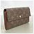 Cartera larga Louis Vuitton marrón Castaño - vista 2