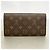 Cartera larga Louis Vuitton marrón Castaño - vista 9