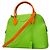 Hermès Borsa Hermes Bolide 31 in Verde Mela e Arancione