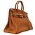 Hermès Borsa Hermes Birkin 35 Barenia Faubourg Rosso - vista 2