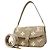Borsa a tracolla Louis Vuitton Monogram Empreinte Bicolor Diane Grigio Crudo