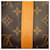 Borsa Louis Vuitton Monogram Keepall Cargo 25 Marrone - vista 12