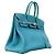 Hermès Hermes Birkin 35 Togo Handtasche in Blue Jean Blau - Ansicht 2