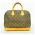 Borsa Louis Vuitton Alma Monogram Marrone - vista 9