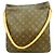 Borsa a tracolla Louis Vuitton Monogram Looping GM Marrone