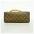 Borsa a tracolla Louis Vuitton Monogram Looping GM Marrone - vista 3
