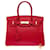 Hermès Sac HERMES Birkin 30 en Cuir Rouge - 103824  - vue 3