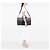 Borsa da viaggio Louis Vuitton Monogram Eclipse Reverse Keepall Bandouliere 50 Grigia Grigio - vista 6