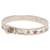 Bracelet Mini Clic Kelly Flagship étroit en émail argenté Hermès  - vue 2