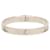 Bracelet Mini Clic Kelly Flagship étroit en émail argenté Hermès  - vue 3
