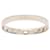 Bracelet Mini Clic Kelly Flagship étroit en émail argenté Hermès  - vue 5
