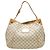 Borsa a tracolla Louis Vuitton Damier Azur Galliera GM Bianca Bianco