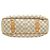 Borsa a tracolla Louis Vuitton Damier Azur Galliera GM Bianca Bianco - vista 4