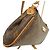 Borsa Satchel Louis Vuitton Monogram Eva Marrone - vista 14
