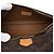 Borsa Louis Vuitton Monogram Multi Pochette Accessoires Marrone - vista 4