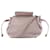 Sac crossbody Valentino Garavani Rockstud en cuir Rose  - vue 1