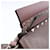 Sac crossbody Valentino Garavani Rockstud en cuir Rose  - vue 14