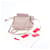 Sac crossbody Valentino Garavani Rockstud en cuir Rose  - vue 7