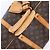 Louis Vuitton Keepall 55 Monogram Canvas Travel Bag in Brown M41424 Marrone - vista 6