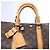 Louis Vuitton Keepall 55 Monogram Canvas Travel Bag in Brown M41424 Marrone - vista 7