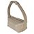 Bottega Veneta Mini Wallace Top Handle in Nappa Intrecciato Beige - vista 3