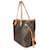 Louis Vuitton Monogram Canvas Neverfull MM Marrone - vista 3