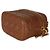 Christian Dior Vanity Small DiorTravel in pelle d'agnello Cannage marrone - vista 6