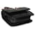 Gabrielle Borsa Extra Mini Flap in pelle d'agnello lucida matelassé nera Chanel Nero  - vista 7