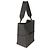 Céline Borsa Secchiello Medium Sangle Celine in Pelle di Vitello Grana Morbida Grigia Marrone - vista 4