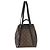 Zaino Louis Vuitton Montsouris PM NM in canvas Monogram nero Marrone - vista 2