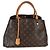 Louis Vuitton Monogram Canvas Montaigne MM Braun - Ansicht 2