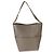 Céline Bolsa Bucket Medium Sangle Celine em couro de bezerro granulado Taupe Marrom - vista 2