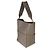Céline Bolsa Bucket Medium Sangle Celine em couro de bezerro granulado Taupe Marrom - vista 3