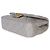 Gabrielle Chanel Mini Flap Bag aus grauem gestepptem Lammleder Braun - Ansicht 6