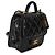 Gabrielle Borsa Chanel Black Quilted Patent School Memory Mini Top Handle Flap Bag Nero - vista 4