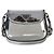 Mini borsa a patta Cleo Prada in argento spazzolato - vista 8