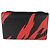 Borsa a catena Kate Medium Saint Laurent Black Red Flame Grain De Poudre Nero - vista 2