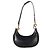 Céline Borsa Ava Strap Medium in pelle di vitello liscia nera Celine Nero - vista 5