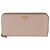 Prada Vitello Move Zip Around Geldbörse Hellrosa Pink - Ansicht 7