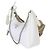 Borsa Prada Re-Edition 2005 in Re-Nylon bianco - vista 3