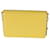 Prada Borsa a tracolla Spazzolato gialla con catena e triangolo Giallo  - vista 2
