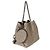Borsa Tote Louis Vuitton Galet Monogram Mahina Bella Marrone - vista 4